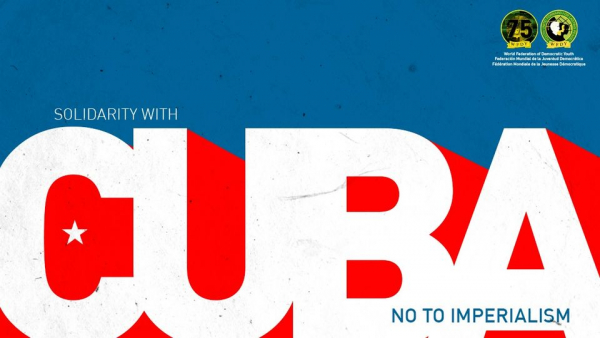 بيان اتحاد الشباب الديمقراطي العالمي حول حصار كوبا المستمر من 62 عاماً