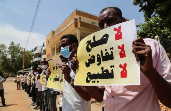 الحزب الشيوعي السوداني يدعو لحملة جماهيرية قوية رافضة للتطبيع