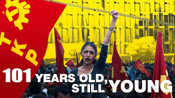 The Communist Party of Turkey is 101 years old